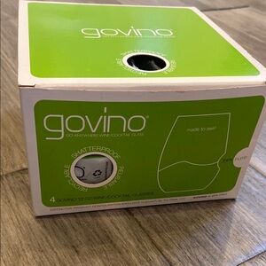 NIB govino shatterproof reusable go anywhere 12 oz wine/cocktail glasses